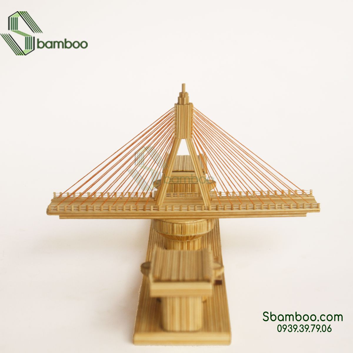Han River Bridge - Da Nang Model Sbamboo